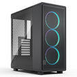 Fractal Design Epoch Black RGB TG Light tint PC-Geh&auml;use, Midi-Tower, ATX, Tempered Glass - schwarz image number null