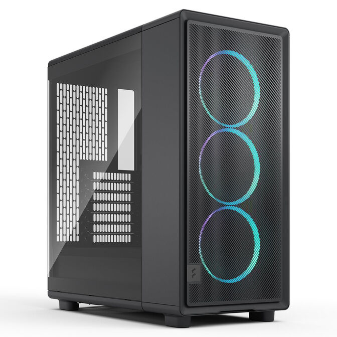Fractal Design Epoch Black RGB TG Light tint PC-Geh&auml;use, Midi-Tower, ATX, Tempered Glass - schwarz image number 0