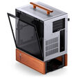 Jonsbo T7 PC-Geh&auml;use, Midi-Tower, mATX, Tempered Glass - silber image number null
