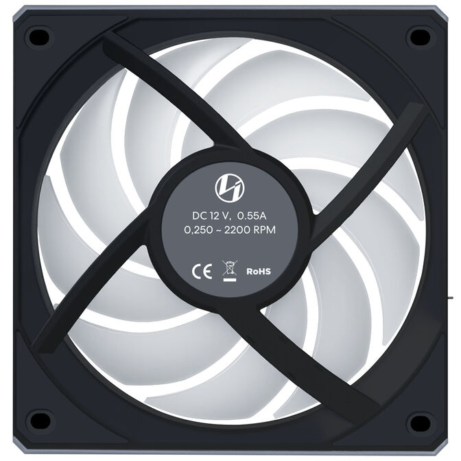 Lian Li UNI FAN CL Wireless Reverse L&uuml;fter - 120mm, schwarz image number 3
