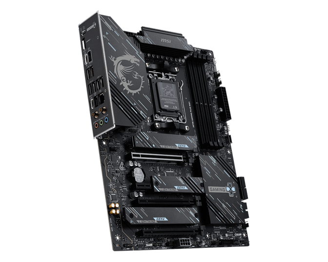 MSI X870E Gaming Plus WiFi7 Mainboard, Sockel AM5, AMD X870E, ATX, DDR5 image number 3