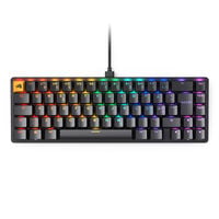 Glorious GMMK 2 Compact Tastatur - Fox Switches, NO-Layout, schwarz