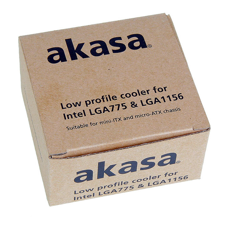 Akasa AK-CCE-7106HP Low Profile CPU-Kühler Intel - 74mm image number 3