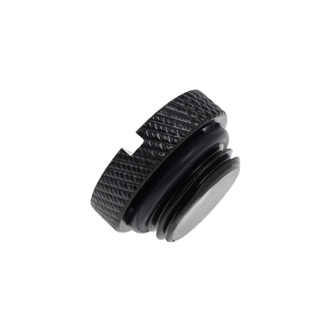 Alphacool Eiszapfen Verschlussschraube G1/4, schwarz -6er Pack image number 3
