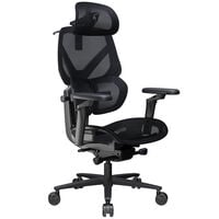 ThunderX3 FLEX Pro Gaming Chair, ergonomic - mesh, black