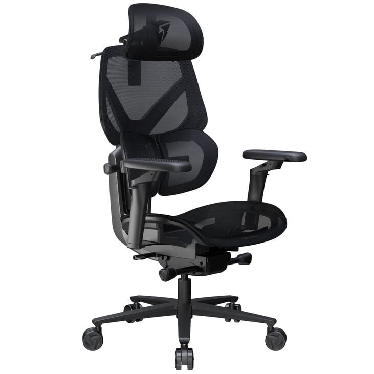 ThunderX3 FLEX Pro Gaming Stuhl, ergonomisch - Mesh, schwarz image number 0