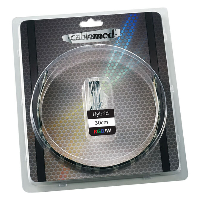 CableMod WideBeam Hybrid LED Strip 30cm - RGB/W image number 3