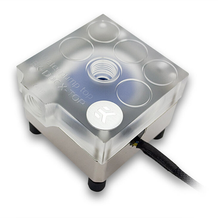 EK Water Blocks EK-DDC Heatsink Housing - Nickel image number 1
