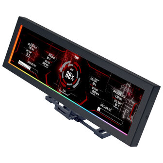 Lian Li 8.8" Universal Screen - black