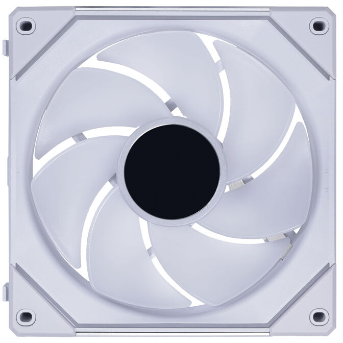 Lian Li UNI FAN SL-INF 140 ARGB Reverse Blade PWM Fan, 3-Pack - 140mm, White + 1x UNI FAN SL-INF 140 ARGB PWM Fan - 140mm image number 11