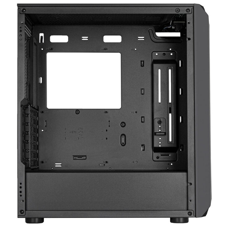 SilverStone Fara 511Z Midi-Tower, Tempered Glass - schwarz image number 3