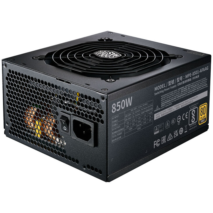 Cooler Master HAF 700 Big-Tower + Cooler Master MWE Gold V2, 80 PLUS Gold Netzteil, modular, PCIe 5.0 - 850 Watt image number 7