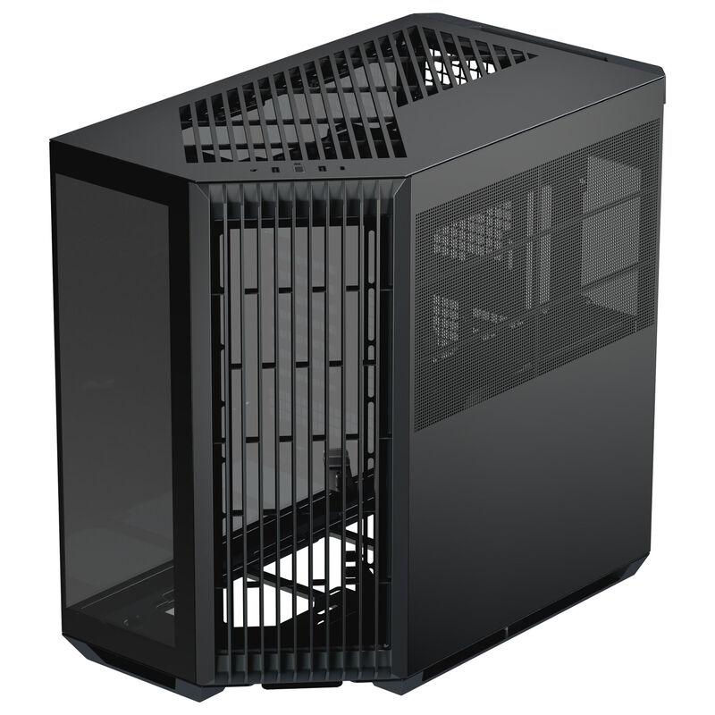 APNX V1 PC-Gehäuse, Midi-Tower, ATX, Tempered Glass - schwarz GESI-417