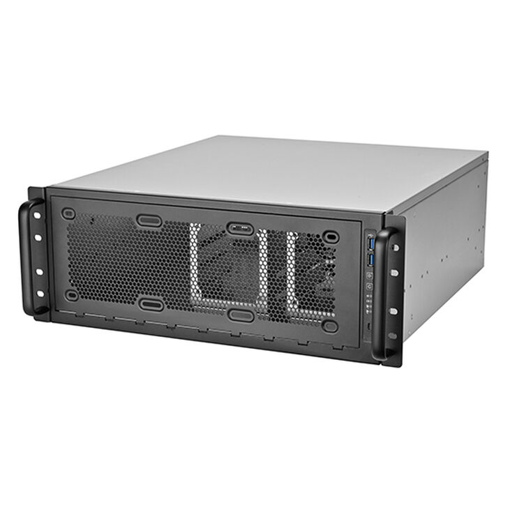 SilverStone RM45-360 Rackmount-Gehäuse, 4U-Formfaktor - grau image number 1