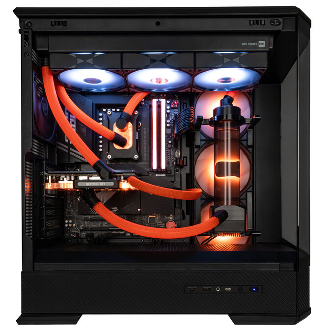 4k Gaming PC AMD Ryzen 7 9850X3D, Nvidia RTX 5080, 32 GB RAM, Custom Water Cooling - King Deal image number 2
