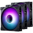 PHANTEKS M25 Gen2 PWM D-RGB Fan, 3-Pack - 140mm, Black image number null