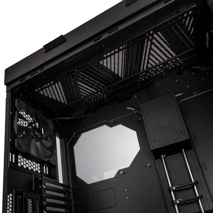 ASUS ROG Strix Helios Mid Tower, Tempered Glass - Black image number 9