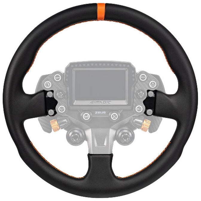 Simagic ZS-330RR Leather Steering Wheel, without Hub image number 0