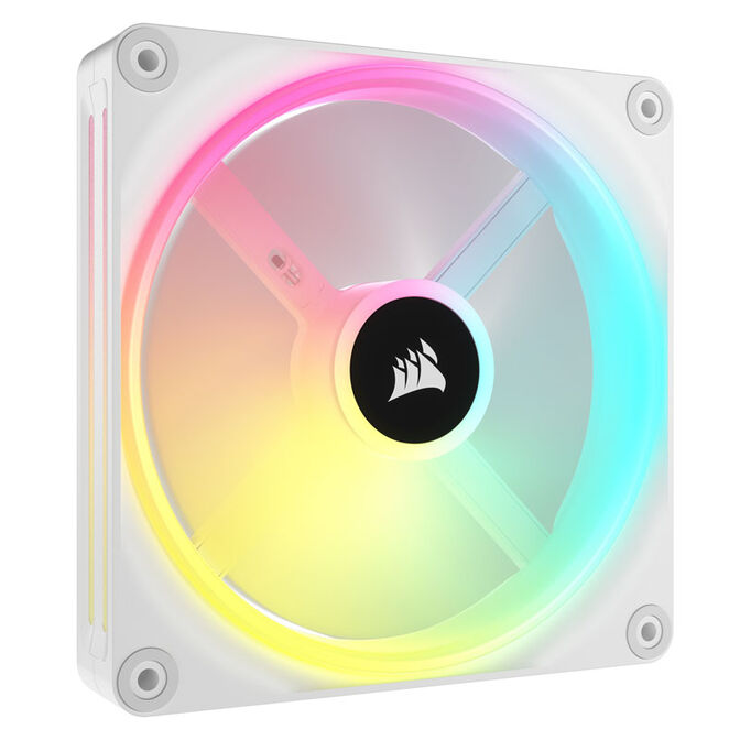 Corsair iCUE LINK QX140 RGB Series, PWM Fan - 140mm, white image number 0