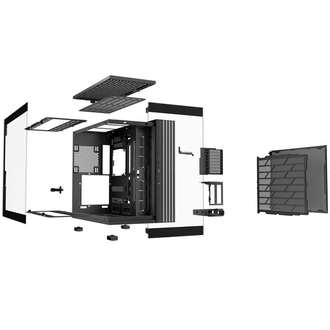 be quiet! Light Base 900 DX PC Case, Full Tower, Tempered Glass, ARGB - Black image number 8