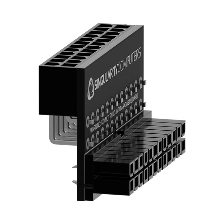 Singularity Computers Motherboard 24-Pin 90 Degree Adapter image number 2