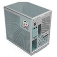 HYTE Y70 Firefly Japan Edition PC Case, Mid-Tower, E-ATX Tempered Glass - Silver image number null