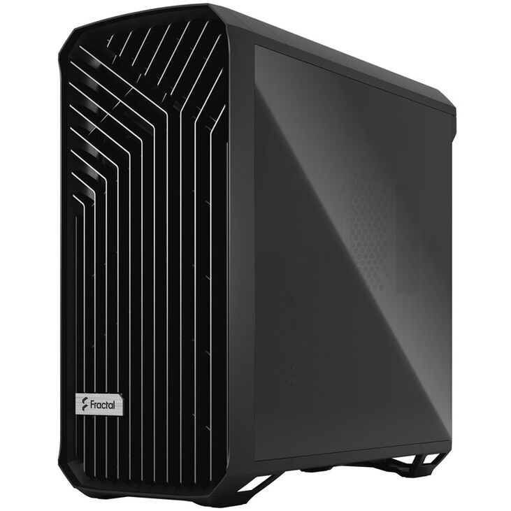 Fractal Design Torrent Mid Tower Dark Tint, Tempered Glass, Black image number 2