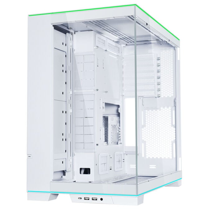 Lian Li O11 Dynamic EVO RGB PC Case Bundle + HydroShift II LCD-S 360TL AiO - White image number 3