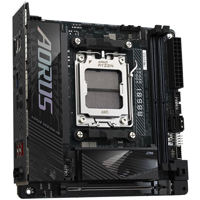 GIGABYTE B850I Aorus Pro Mainboard, Sockel AM5, AMD B850, Mini-ITX, DDR5 image number 1