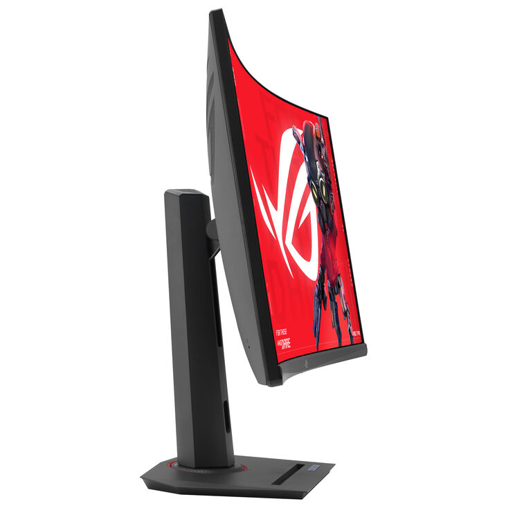 ASUS ROG Strix XG32WCS, 31.5 inch Curved Gaming Monitor, 180Hz, Fast VA, FreeSync image number 3