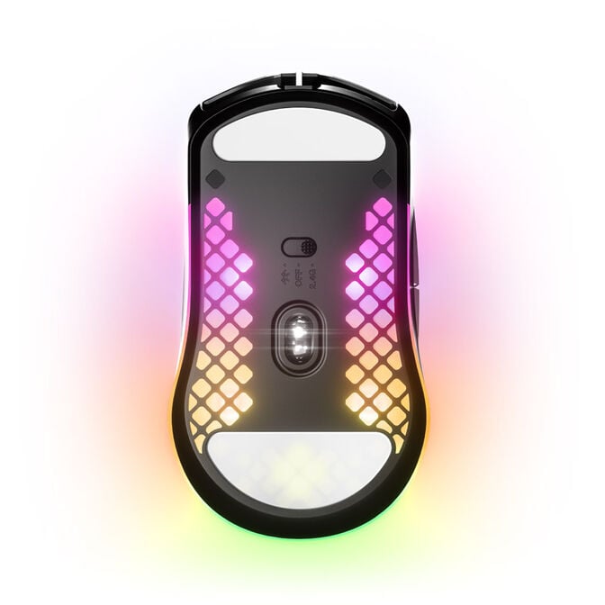 SteelSeries Aerox 3 Wireless - mattschwarz image number 3