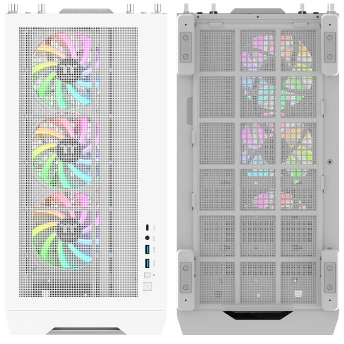 Thermaltake S380 TG ARGB PC-Geh&auml;use, Midi-Tower, ATX, Tempered Glass - inklusive 4x 120-mm-L&uuml;fter, wei&szlig; image number 17