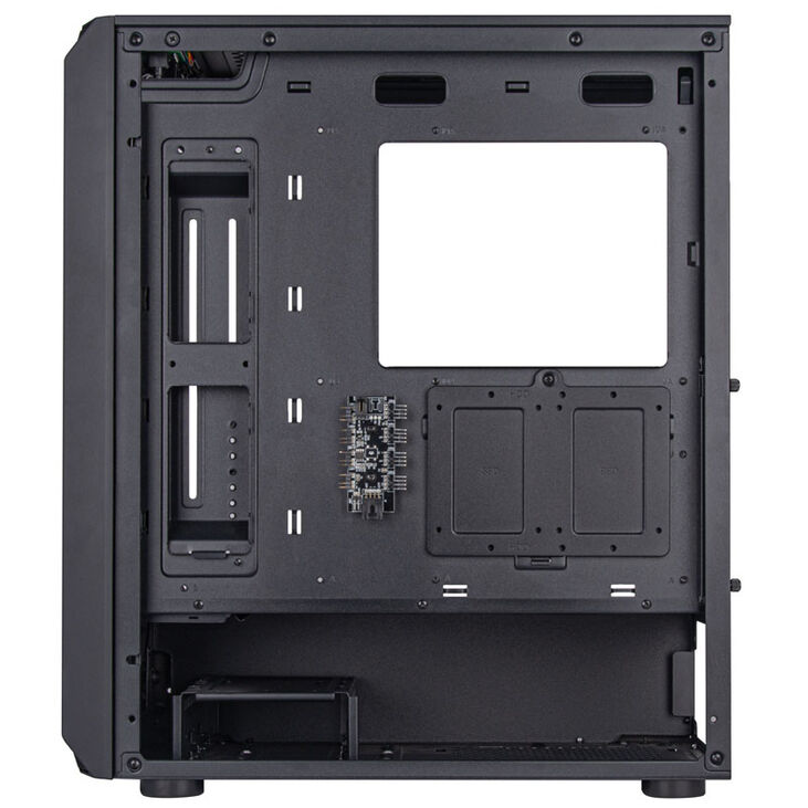 SilverStone Fara 511Z Midi-Tower, Tempered Glass - schwarz image number 4