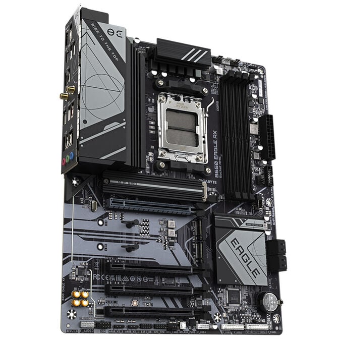 GIGABYTE B650 Eagle AX Mainboard, Sockel AM5, AMD B650, ATX, DDR5 image number 1