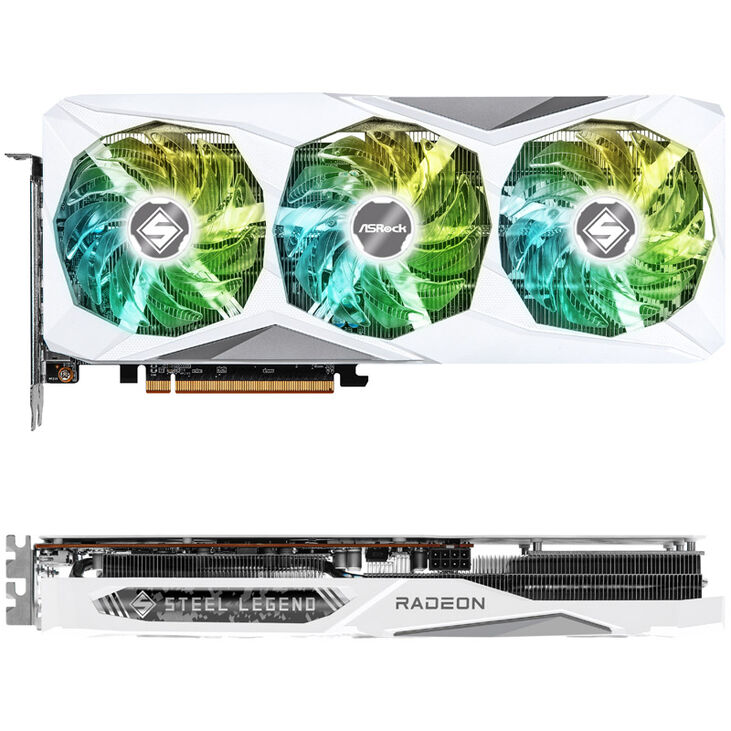 ASRock Radeon RX 7600 Steel Legend 8GO, 8192 MB GDDR6 image number 2