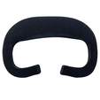 Pimax Ice Silk Facial Foam VR Face Cushion - Black image number null