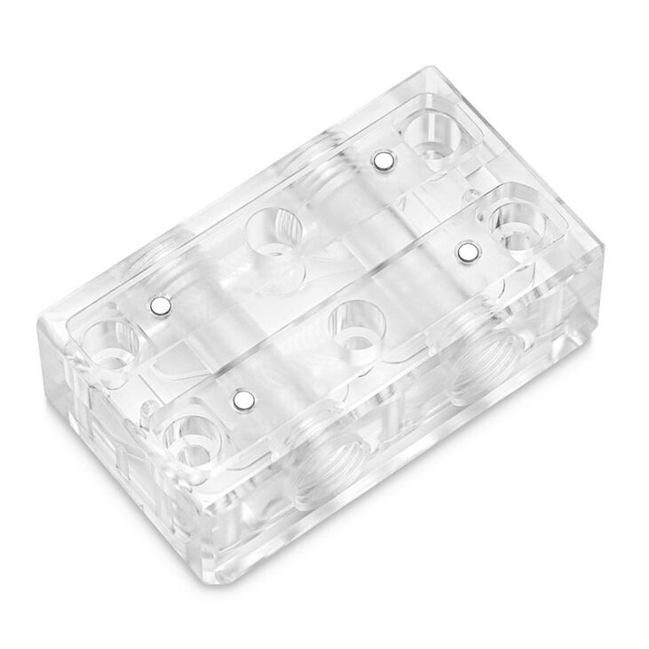 EK Water Blocks EK-Quantum Scalar² DirectLink Terminal - Acrylic image number 0