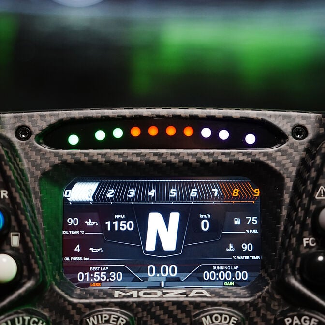 MOZA x Automobili Lamborghini ESSENZA SCV12 Steering Wheel image number 6