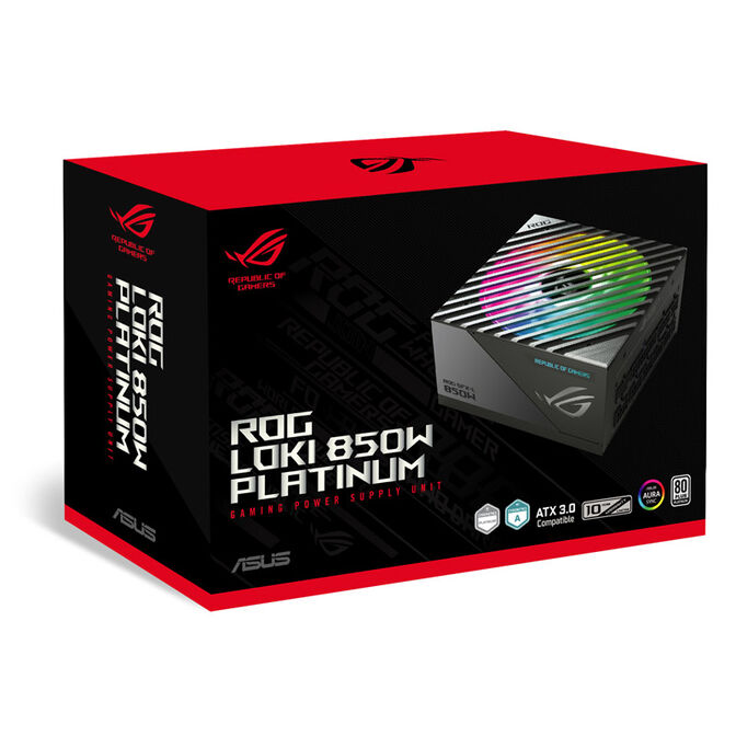 ASUS ROG Loki 850P SFX-L Platinum, 80 PLUS Platinum Netzteil, modular, PCIe 5.0 - 850 Watt image number 9