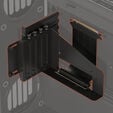 HAVN HS 420 Vertikale GPU-Halterung - schwarz image number null