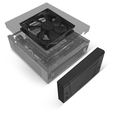 SilverStone Milo 10 Mini PC Case, Mini-ITX - black image number null