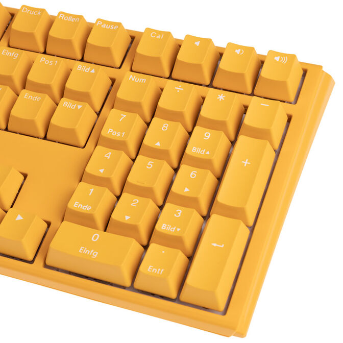 Ducky One 3 Yellow Gaming Tastatur, RGB LED - MX-Speed-Silver image number 7