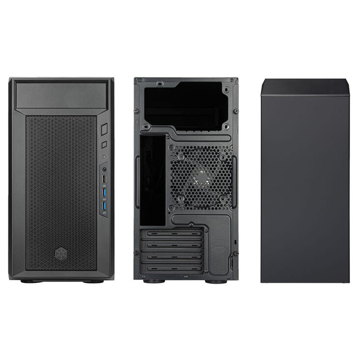 SilverStone Fara R311 Micro-ATX-Gehäuse - schwarz image number 1