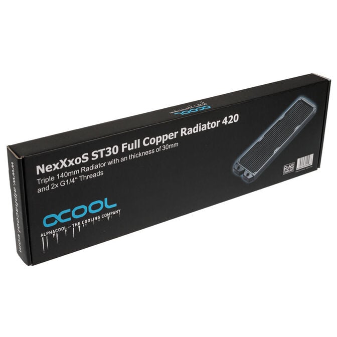 Alphacool NexXxoS ST30 Full Copper 420mm Radiator image number 5