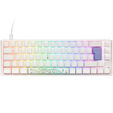 Ducky One 3 Classic Pure White SF Gaming Tastatur, RGB LED - MX-Speed-Silver image number null