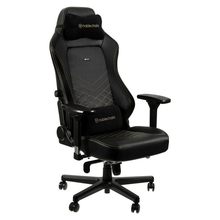 noblechairs HERO Gaming Stuhl - schwarz/gold image number 7