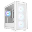 ASUS A21 PLUS PC-Geh&auml;use, Mini-Tower, Micro-ATX, RGB, Tempered Glass - wei&szlig; image number null