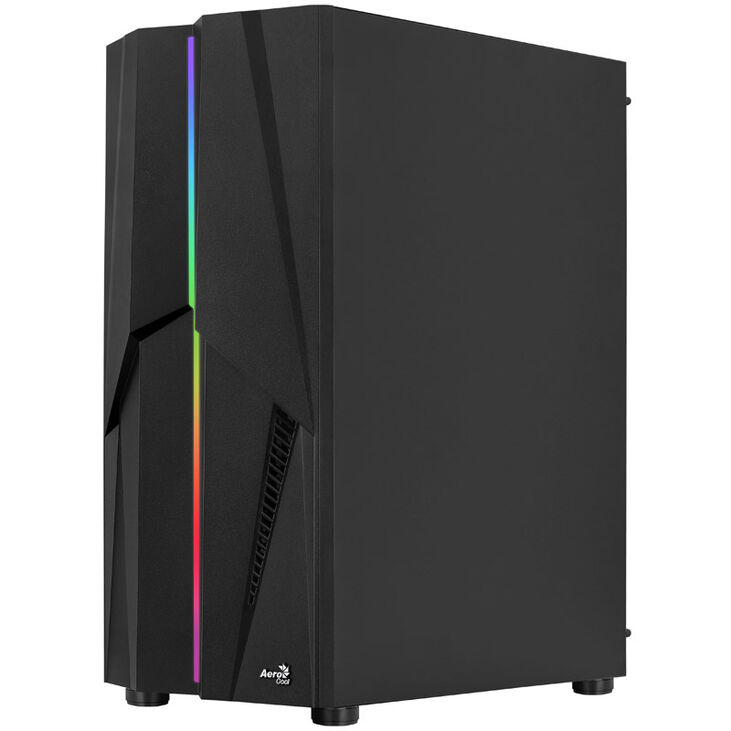 Aerocool Mecha v2 Mid Tower, Tempered Glass - Black image number 7