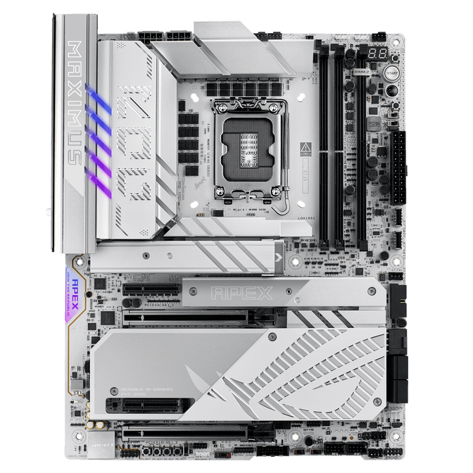 ASUS ROG Maximus Z890 Apex Mainboard, Sockel LGA 1851, Intel Z890, ATX, DDR5 image number 1