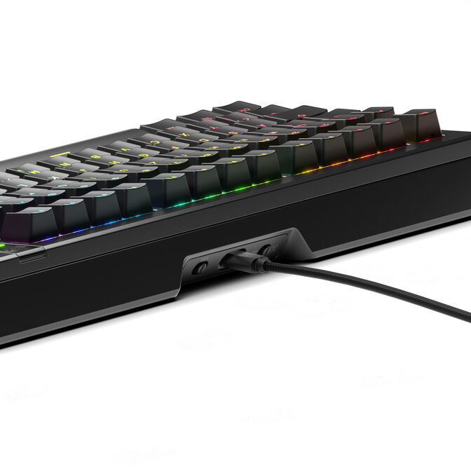 Glorious GMMK 3 Pro 75 % Custom Gaming-Tastatur - Pre-Built, ISO (DE), Fox Switches, schwarz image number 3